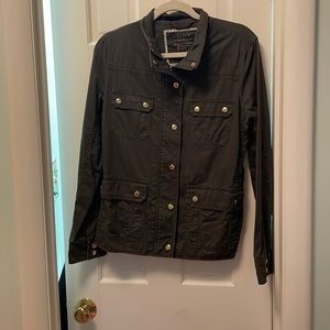 J. Crew Olive Jacket Size M